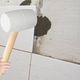 Maxbell Rubber Mallet Hammer Rubber Hammer Head for Home Decoration Building Camping 530g