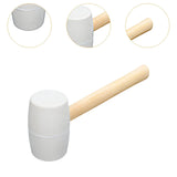 Maxbell Rubber Mallet Hammer Rubber Hammer Head for Home Decoration Building Camping 530g