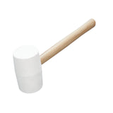 Maxbell Rubber Mallet Hammer Rubber Hammer Head for Home Decoration Building Camping 810g