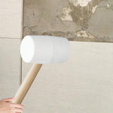 Maxbell Rubber Mallet Hammer Rubber Hammer Head for Home Decoration Building Camping 810g