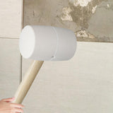 Maxbell Rubber Mallet Hammer Rubber Hammer Head for Home Decoration Building Camping 1050g