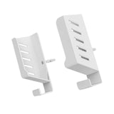 Maxbell Router Wall Mount Holder Nonslip Router Rack for Home Office Cellphone Stand White