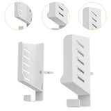 Maxbell Router Wall Mount Holder Nonslip Router Rack for Home Office Cellphone Stand White