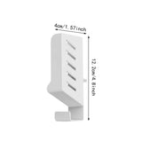 Maxbell Router Wall Mount Holder Nonslip Router Rack for Home Office Cellphone Stand White