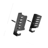 Maxbell Router Wall Mount Holder Nonslip Router Rack for Home Office Cellphone Stand Black