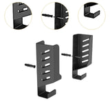 Maxbell Router Wall Mount Holder Nonslip Router Rack for Home Office Cellphone Stand Black