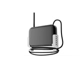 Maxbell Router Wall Mount Holder Nonslip Router Rack for Home Office Cellphone Stand Black