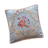 Maxbell European Throw Pillow Cover Decorative Pillowcase for Home Decor Couch Chair Blue