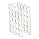 Maxbell Vinyl Roll Storage Rack Acrylic Vinyl Roll Holder for Craft Room Office Home