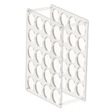 Maxbell Vinyl Roll Storage Rack Acrylic Vinyl Roll Holder for Craft Room Office Home