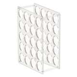 Maxbell Vinyl Roll Storage Rack Acrylic Vinyl Roll Holder for Craft Room Office Home