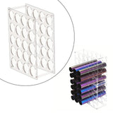 Maxbell Vinyl Roll Storage Rack Acrylic Vinyl Roll Holder for Craft Room Office Home