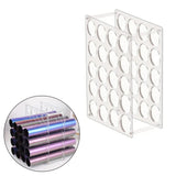 Maxbell Vinyl Roll Storage Rack Acrylic Vinyl Roll Holder for Craft Room Office Home