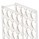 Maxbell Vinyl Roll Storage Rack Acrylic Vinyl Roll Holder for Craft Room Office Home