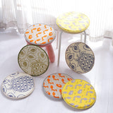 Maxbell Round Stool Chair Cushions Washable Soft for High Stool for Office Home Sofa green