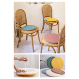 Maxbell Round Stool Chair Cushions Washable Soft for High Stool for Office Home Sofa green