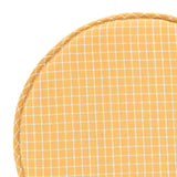 Maxbell Round Stool Chair Cushions Washable Soft for High Stool for Office Home Sofa yellow