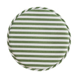 Maxbell Round Stool Chair Cushions Washable Soft for High Stool for Office Home Sofa green white