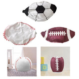 Maxbell Bean Bag Cover Only Kids Bean Bag Storage Cover for Blankets Bedroom Clothes Soccer