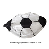 Maxbell Bean Bag Cover Only Kids Bean Bag Storage Cover for Blankets Bedroom Clothes Soccer