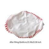 Maxbell Bean Bag Cover Only Kids Bean Bag Storage Cover for Blankets Bedroom Clothes Baseball