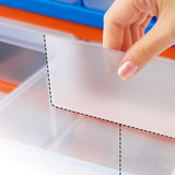 Maxbell Drawers Storage Cabinet Toolbox Makeup Organizer for Toys Small Items Screws Blue 18 Drawers