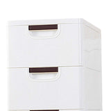 Maxbell 5 Drawer Rolling File Cabinet Bedroom Rolling Cart Cabinet for Closet Office