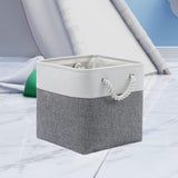 Maxbell Storage Bin Folding Storage Basket for Shelves for Gift Clothes Closet Shelf