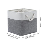 Maxbell Storage Bin Folding Storage Basket for Shelves for Gift Clothes Closet Shelf