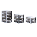 Maxbell Drawers Box Sundries Container Portable Desktop Storage Box for Makeups Dorm