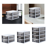 Maxbell Drawers Box Sundries Container Portable Desktop Storage Box for Makeups Dorm