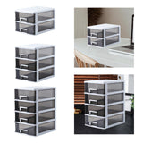 Maxbell Drawers Box Sundries Container Portable Desktop Storage Box for Makeups Dorm