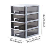 Maxbell Drawers Box Sundries Container Portable Desktop Storage Box for Makeups Dorm