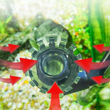 Maxbell Aquarium Internal Filter Powerful Pump for Aquatic Pets Fish Tanks Aquariums 19cmx12cmx25cm