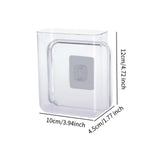 Maxbell Wall Mounted Organizer Shelf Easy to Install Home for Office Laundry Bedroom 10 cmx4.5 cmx12 cm