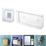 Maxbell Wall Mounted Organizer Shelf Easy to Install Home for Office Laundry Bedroom 10 cmx4.5 cmx12 cm