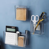 Maxbell Wall Mounted Organizer Shelf Easy to Install Home for Office Laundry Bedroom 10 cmx4.5 cmx12 cm