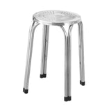 Maxbell Stackable Stool Stainless Steel Home Stool for Classroom Home Office Kitchen