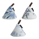 Maxbell Triangle Pot Cap Kettle Lid Cover Pot Grip Cover for Cooking Home Frying Pan Style A