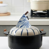 Maxbell Triangle Pot Cap Kettle Lid Cover Pot Grip Cover for Cooking Home Frying Pan Style A
