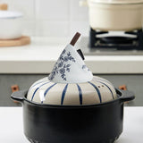 Maxbell Triangle Pot Cap Kettle Lid Cover Pot Grip Cover for Cooking Home Frying Pan Style B