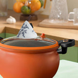 Maxbell Triangle Pot Cap Kettle Lid Cover Pot Grip Cover for Cooking Home Frying Pan Style B