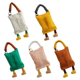 Maxbell Hanging Tissue Bag Container Portable Car Tissue Box for Home Kitchen Toilet White