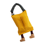 Maxbell Hanging Tissue Bag Container Portable Car Tissue Box for Home Kitchen Toilet Yellow