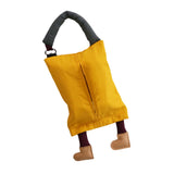 Maxbell Hanging Tissue Bag Container Portable Car Tissue Box for Home Kitchen Toilet Yellow