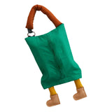 Maxbell Hanging Tissue Bag Container Portable Car Tissue Box for Home Kitchen Toilet Green
