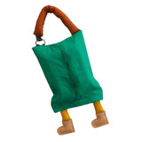 Maxbell Hanging Tissue Bag Container Portable Car Tissue Box for Home Kitchen Toilet Green