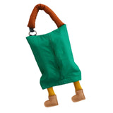 Maxbell Hanging Tissue Bag Container Portable Car Tissue Box for Home Kitchen Toilet Green