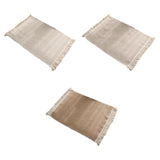 Maxbell Dining Table Placemat Table Mat Decoration for Restaurant Coffee Table Party Large Square Grid
