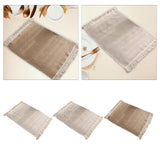 Maxbell Dining Table Placemat Table Mat Decoration for Restaurant Coffee Table Party Large Square Grid